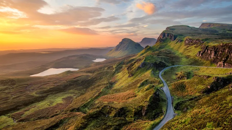 Scottish Highlands landscape
